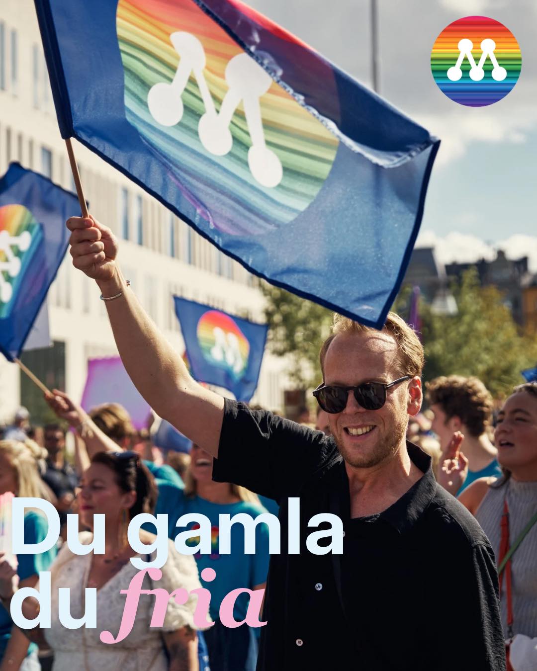 Du gamla, du fria.

Frihet är mer än ett ord i nationalsången. Det är rätten att leva öppet, älska fritt och forma sitt eget liv.

Om det är ett Sverige du vill försvara – glöm inte att använda din röst i valet och rösta på Moderaterna.