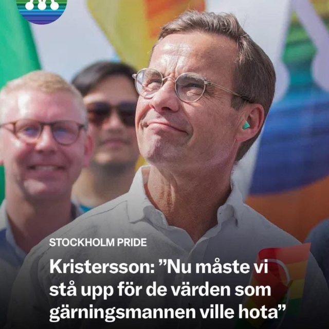 Terrorattacken mot Pride i Berlin var ett angrepp på friheten och på alla människors rätt att leva öppet. Vårt svar är enkelt - Vi backar inte en millimeter.

Vi står upp för frihet, demokrati och allas lika värde. Vi vägrar låta extremism och hat sätta gränser för hur människor lever sina liv.

Kärleken ska alltid vara starkare än hatet. Vi ses på Pride