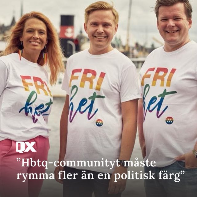 Hbtq-communityt måste rymma fler än en politisk färg. 🏳️‍🌈

Du är inte en sämre hbtq-person för att du röstar borgerligt. Inkludering måste också innebära respekt för att vi tänker och röstar olika.

I QX skriver vi om varför politisk mångfald måste få ta plats även inom hbtq-communityt.

👉 Läs hela artikeln på QX.se